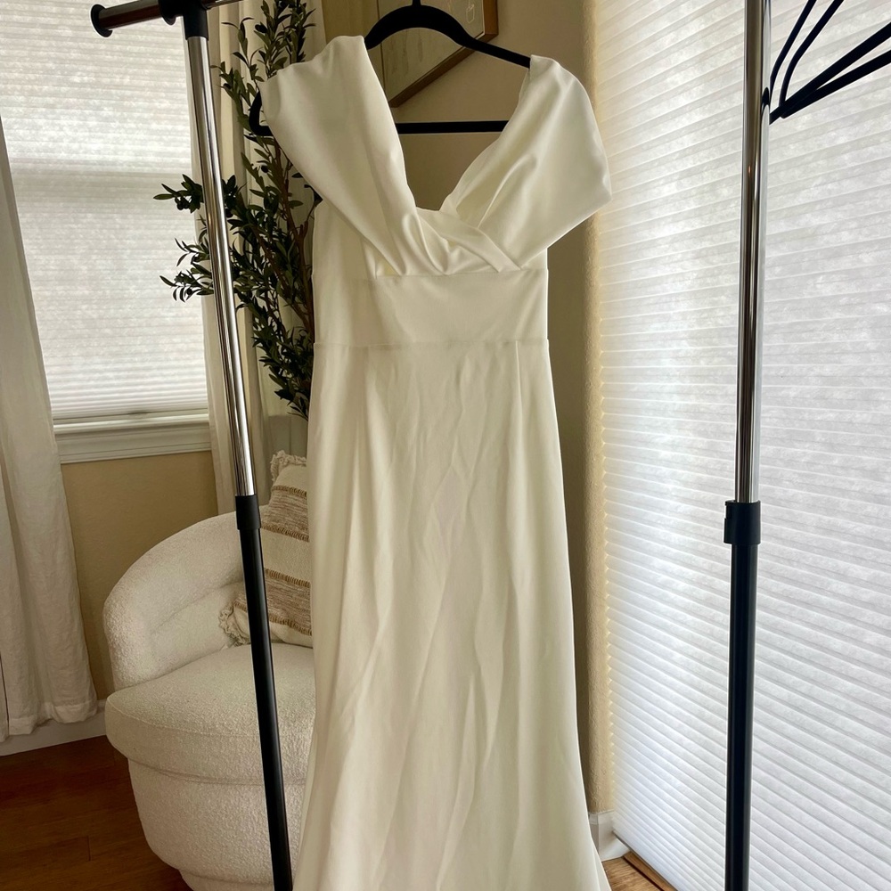 Elegant White Gown